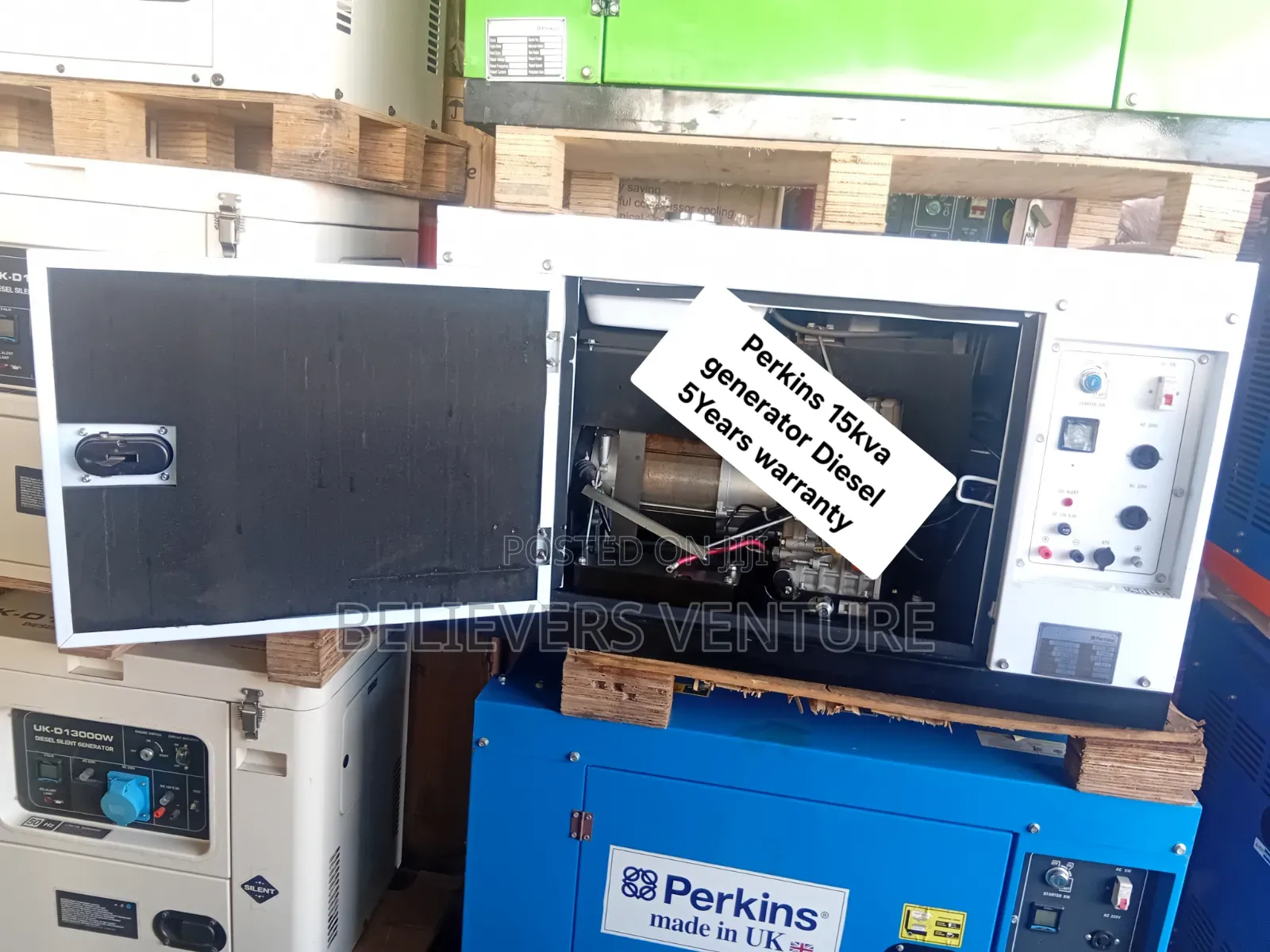 Perkins 15kVA Generator – Industrial-Grade Power for Your Needs