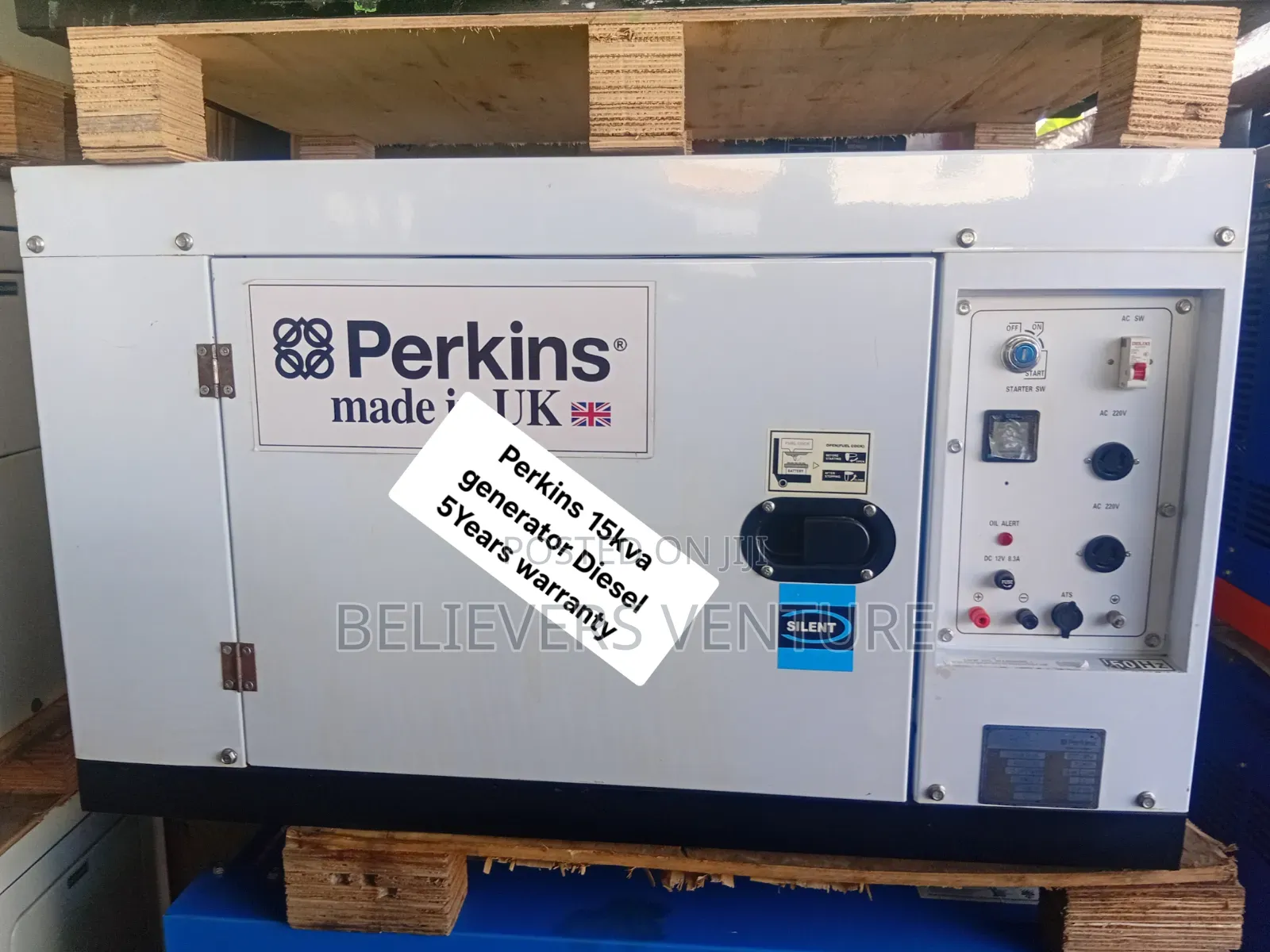 Perkins 15kVA Generator – Reliable Energy for Home Office