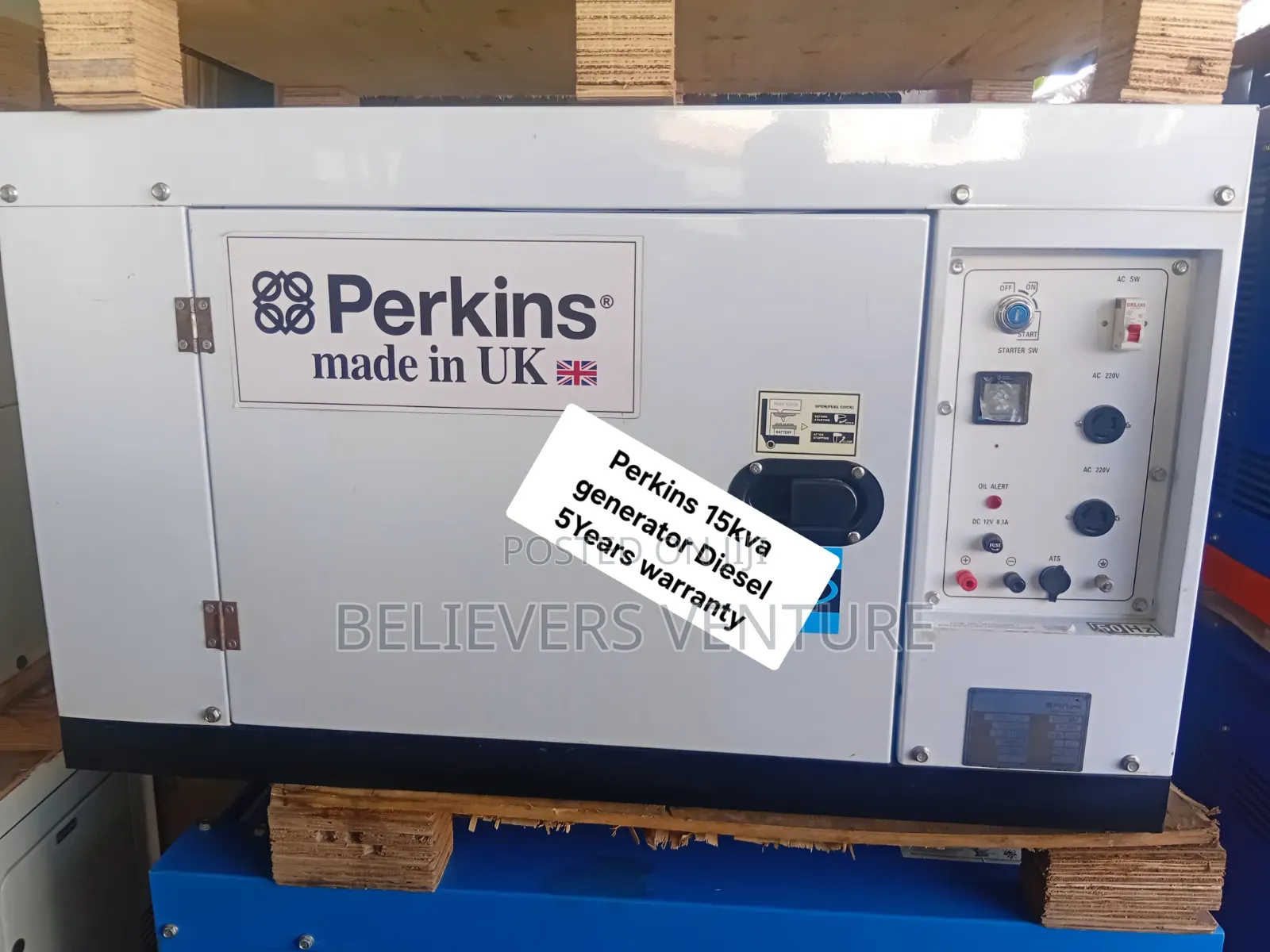 Perkins 15kVA Generator – Power Your Business With Confidence