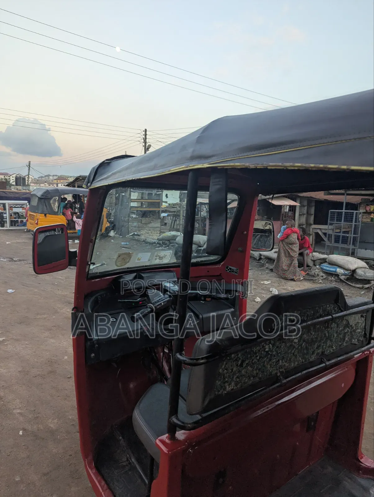 TVS King Deluxe Plus iTouch Start 2025 Red