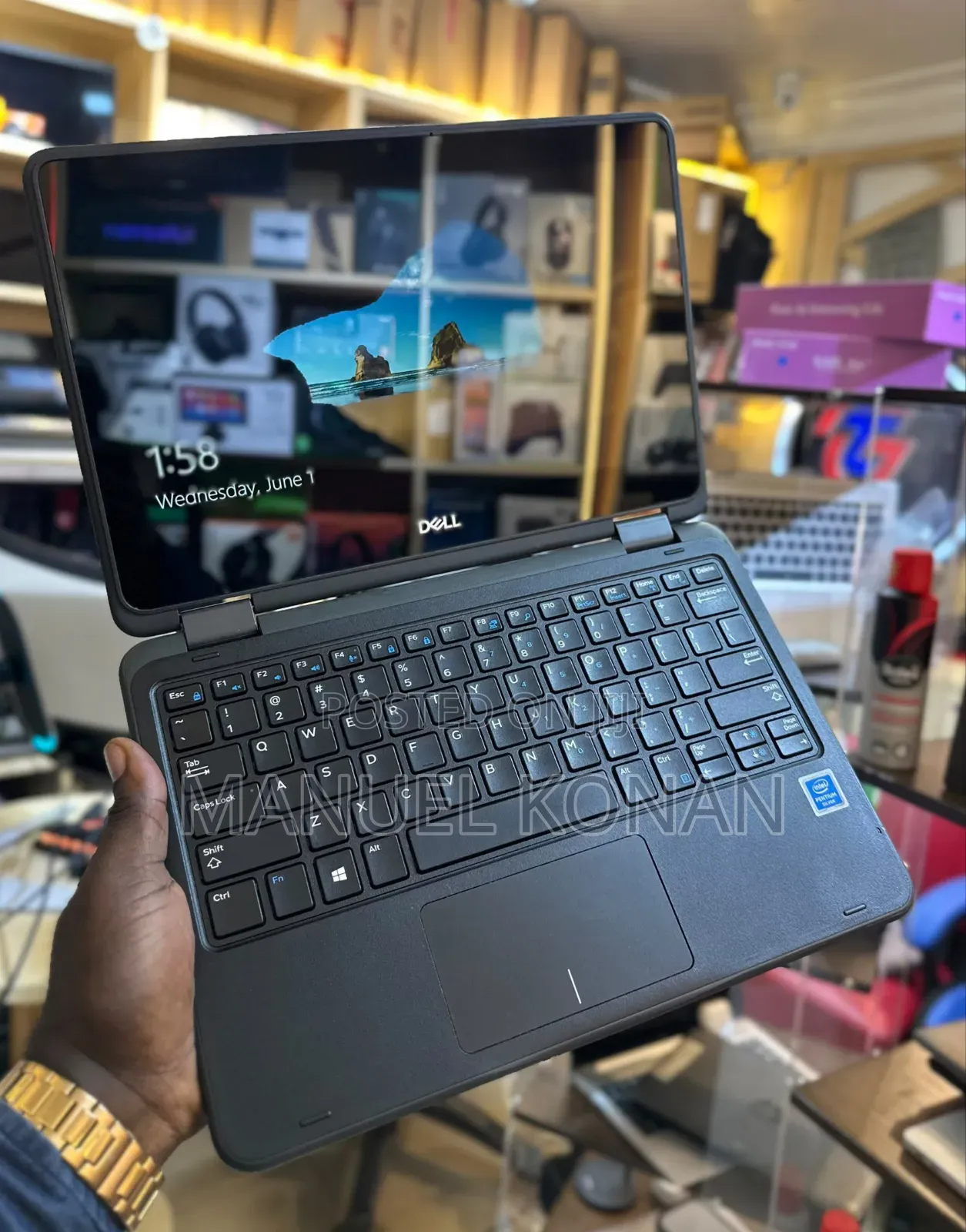 New Laptop Dell Latitude 3190 4GB Intel Pentium SSD 128GB