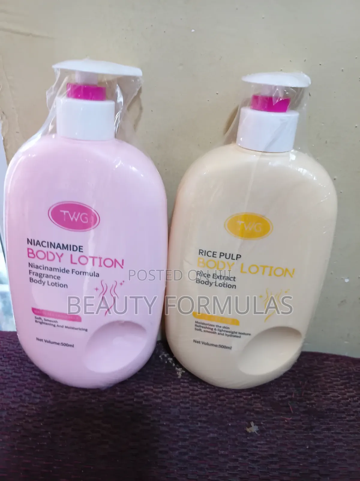 TWG Niacinamide and Rice Pulp Body Lotion