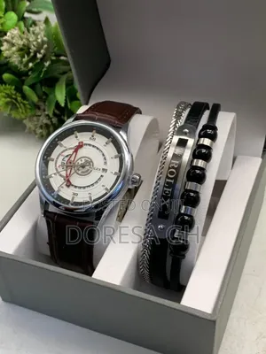 Men’S Watch and Bracelet Set – Neat Stylish Accessories for Men