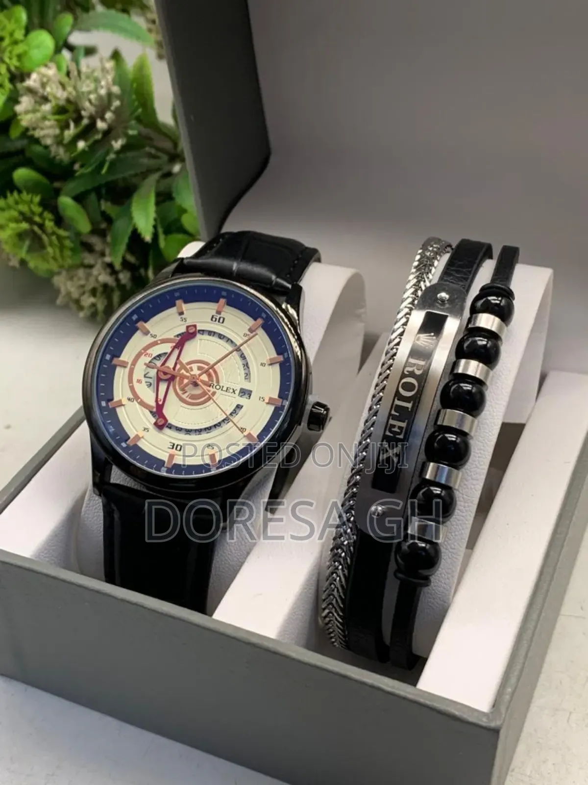 Men’S Watch and Bracelet Set – Neat Stylish Accessories for Men
