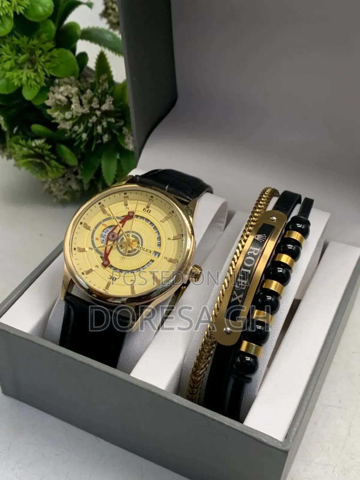 Men’S Watch and Bracelet Set – Neat Stylish Accessories for Men