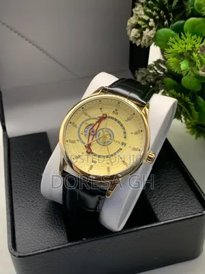 Rolex Leather Watch – Men’S Classic Watch With Leather Strap in Ghana
