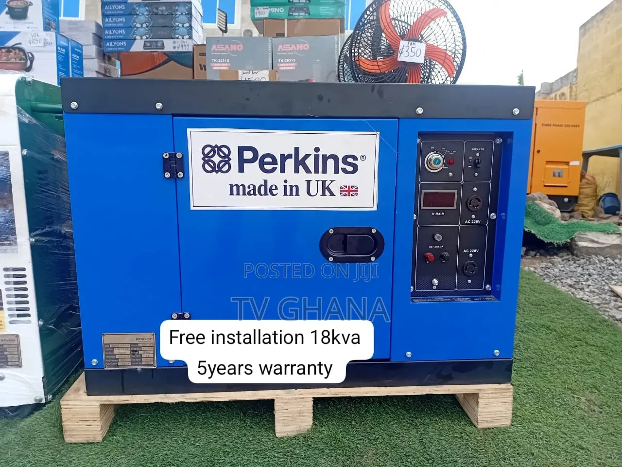 Perkins 15kVA Diesel Genset – Powerful, Reliable Heavy-Duty 15kva