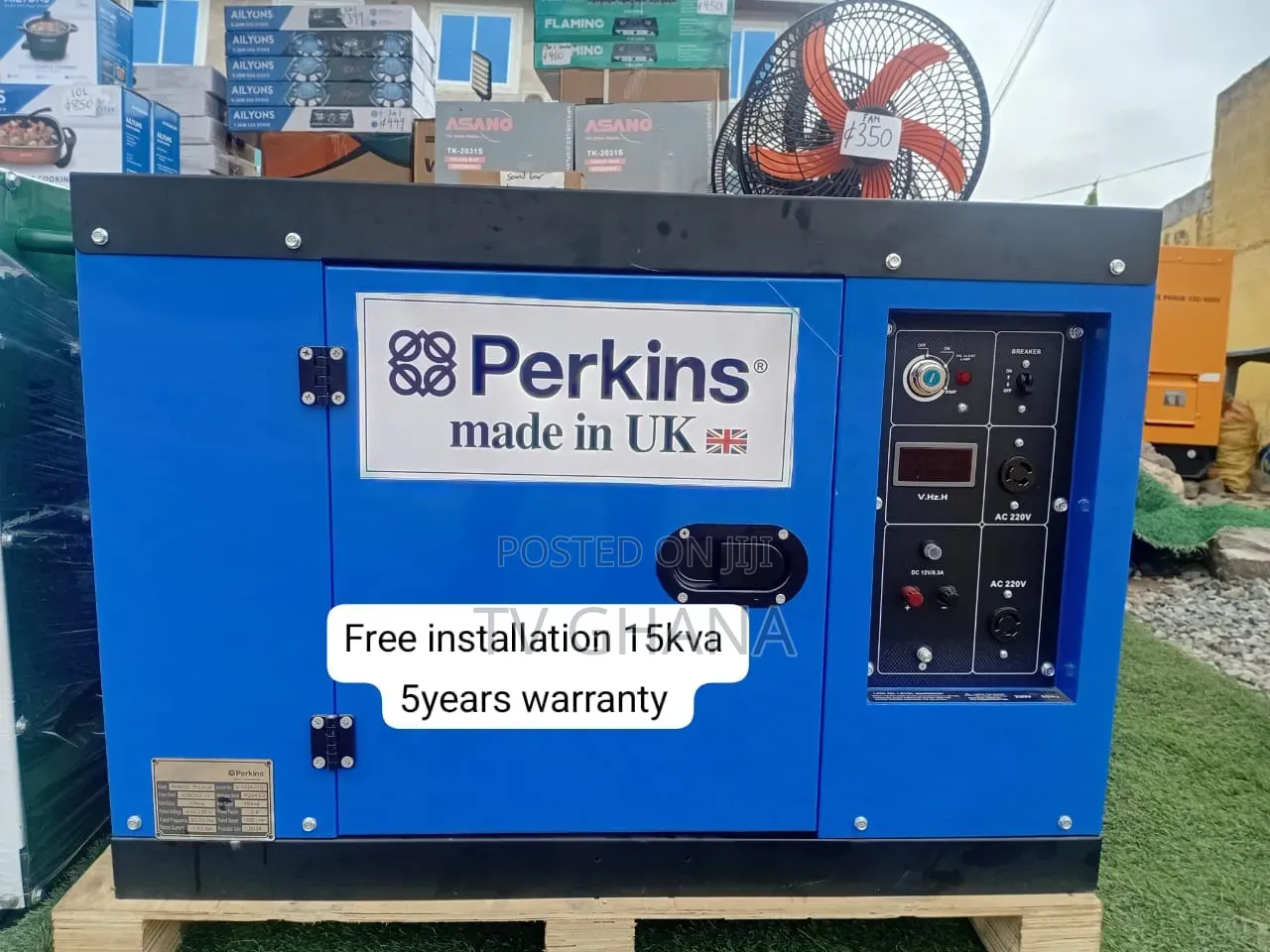 Perkins 15kVA Genset – Premium Quality Power Backup Generator15kva