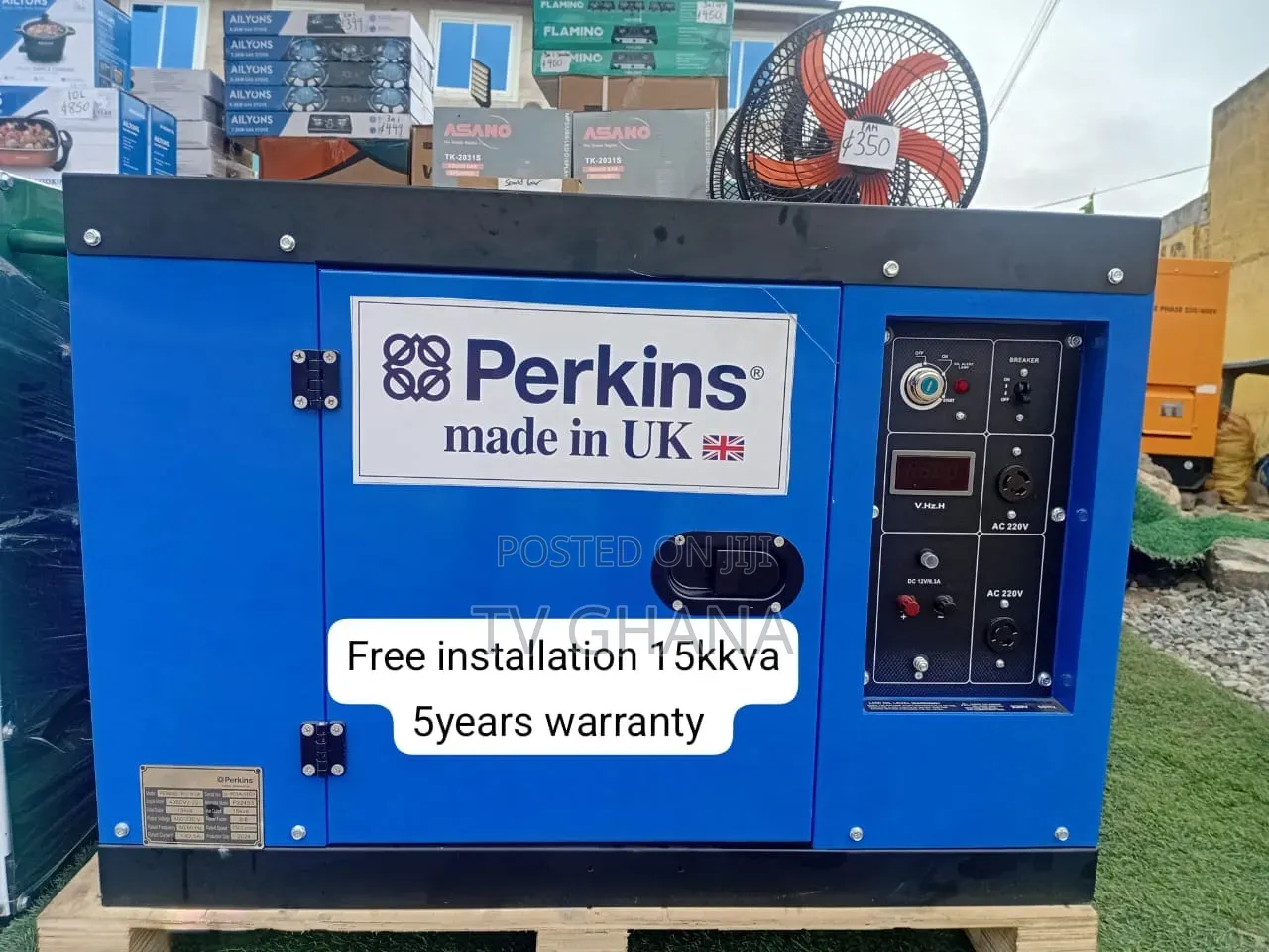 Super Powerful Perkins 15kVA Genset – Affordable Quality Power15kva