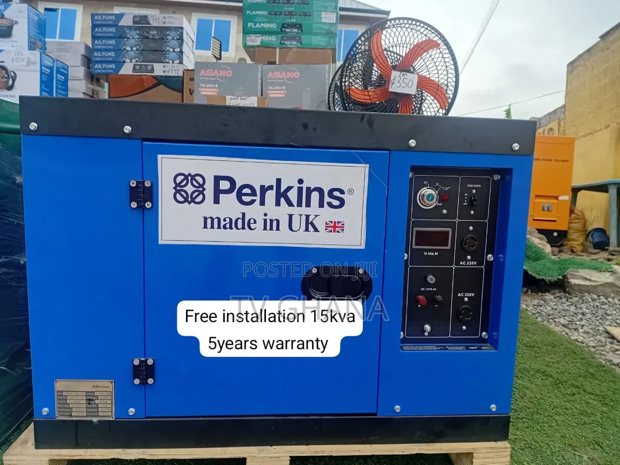 Perkins 15kVA Genset – Powerful, Durable Reliable Power 15kva
