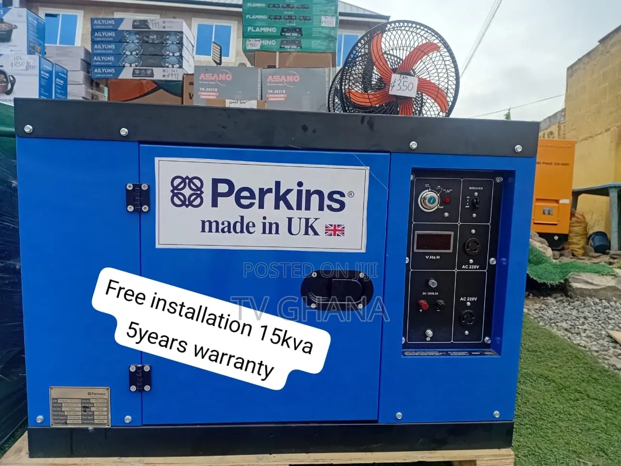 Perkins 15kVA Genset – Powerful, Durable Reliable Power 15kva