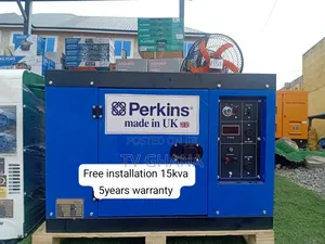Perkins 15kVA Genset – Reliable Electricity Backup for Home, 15kva