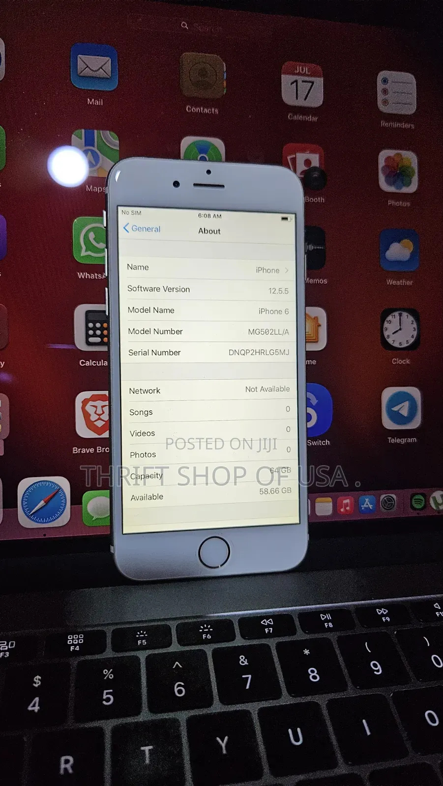 Apple iPhone 6 64 GB Gold