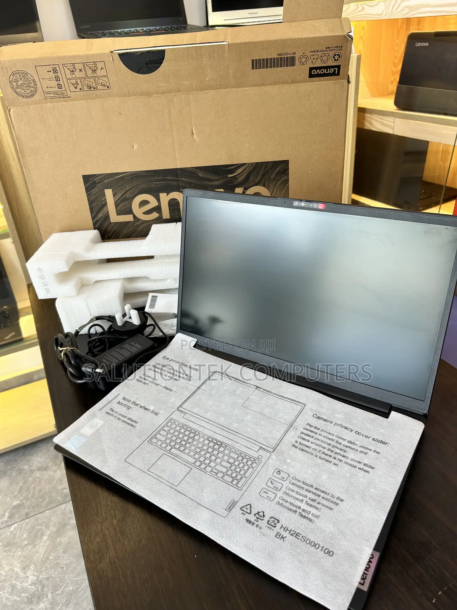 New Laptop Lenovo V15-IIL 8GB Intel Pentium SSD 256GB