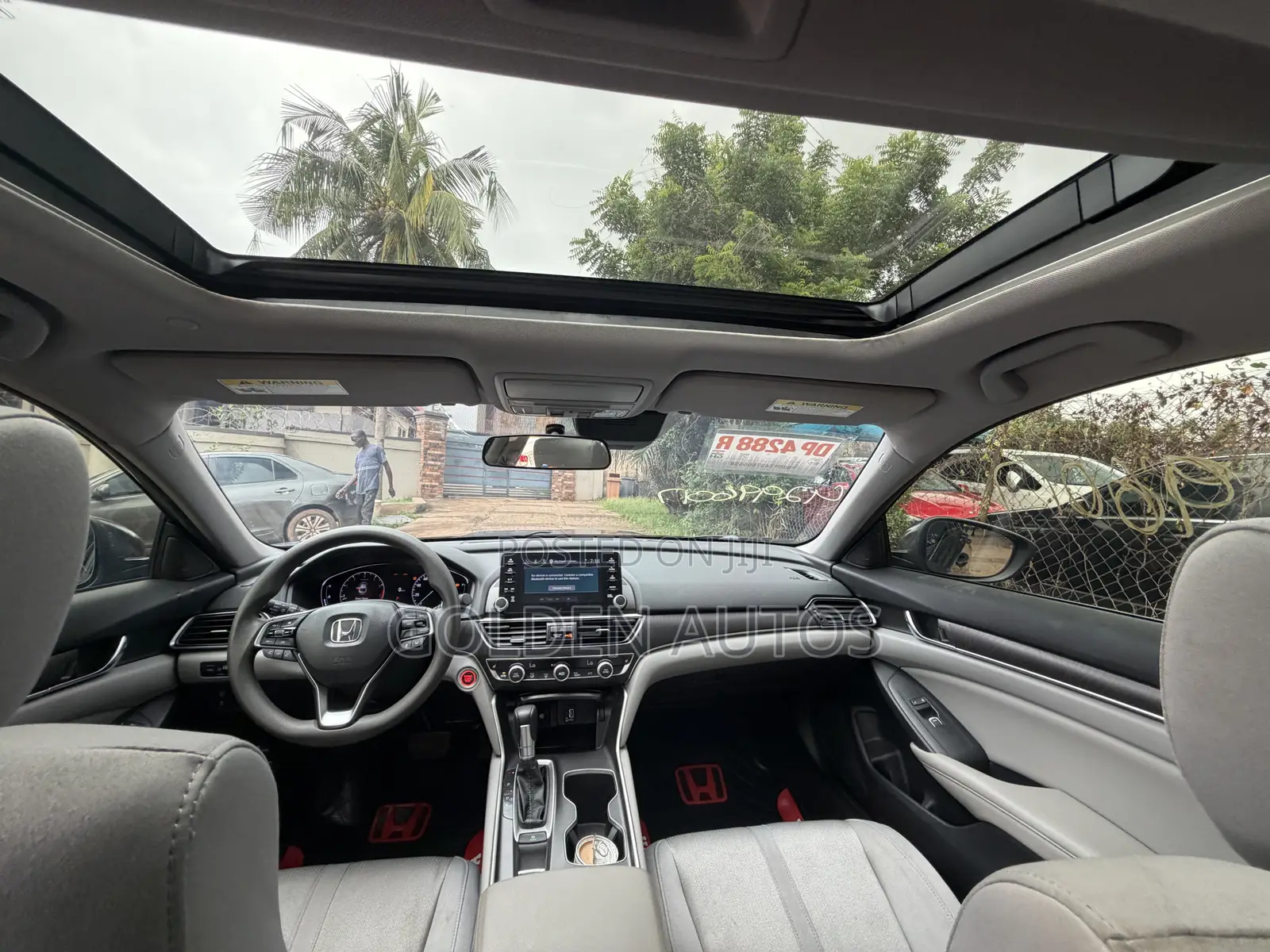 Honda Accord EX-L (1.5L 4cyl Turbo CVT) 2019 Gray