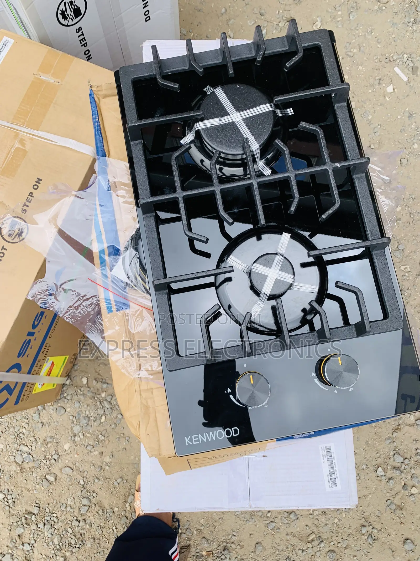 Best at Store Kenwood Gas Built in Cooker 2burner Black