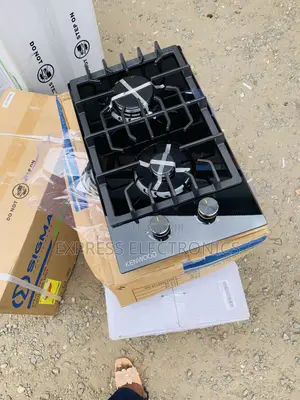 Limited Stock Black 2burner Built in Kenwood