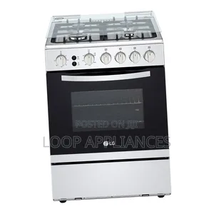 New 4 Burner LG 60x60CM FA211RMA Free Standing Gas Cooker
