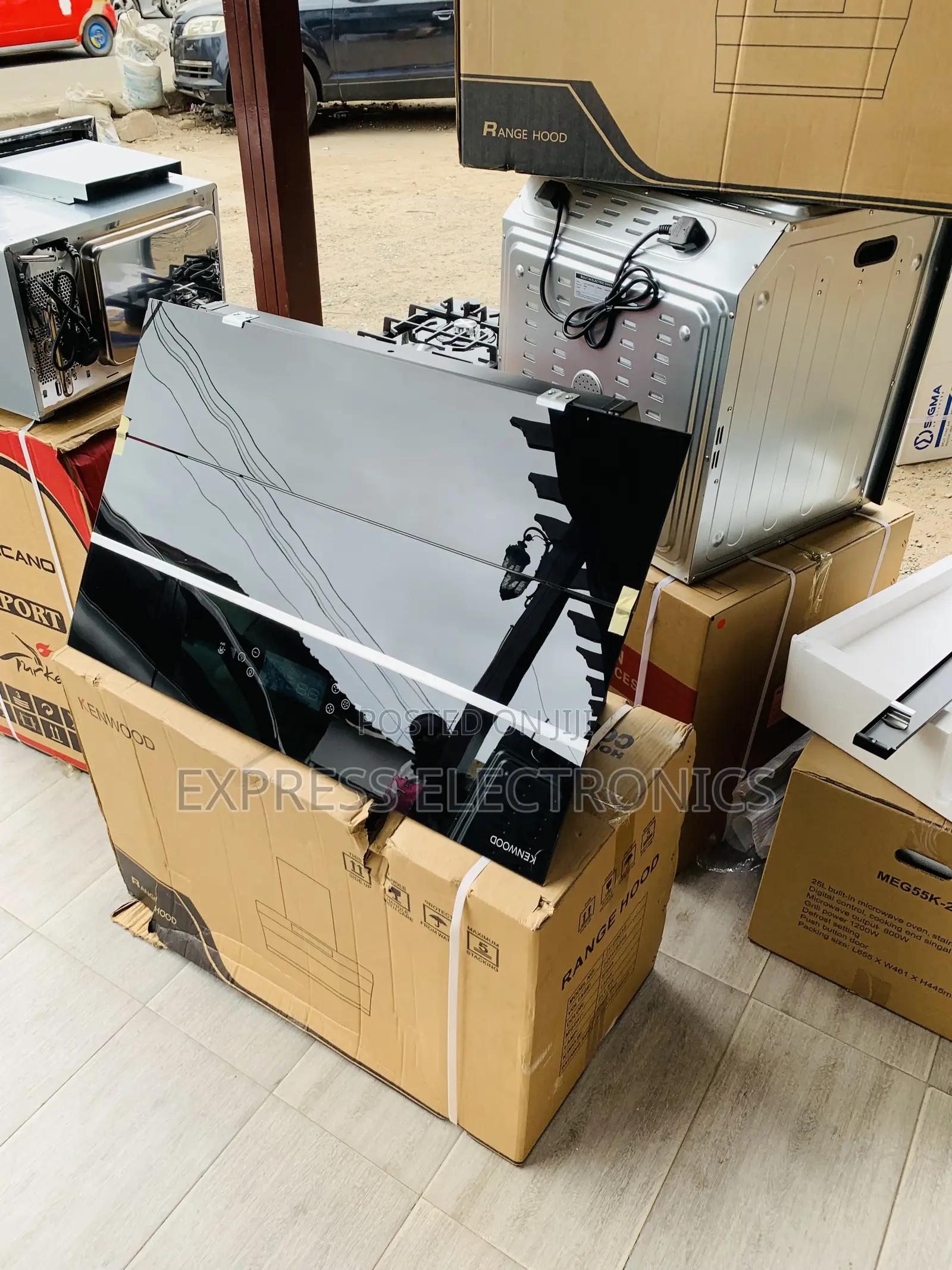 Kenwood 90cm Incline Extractor With Wave Sensor Filter