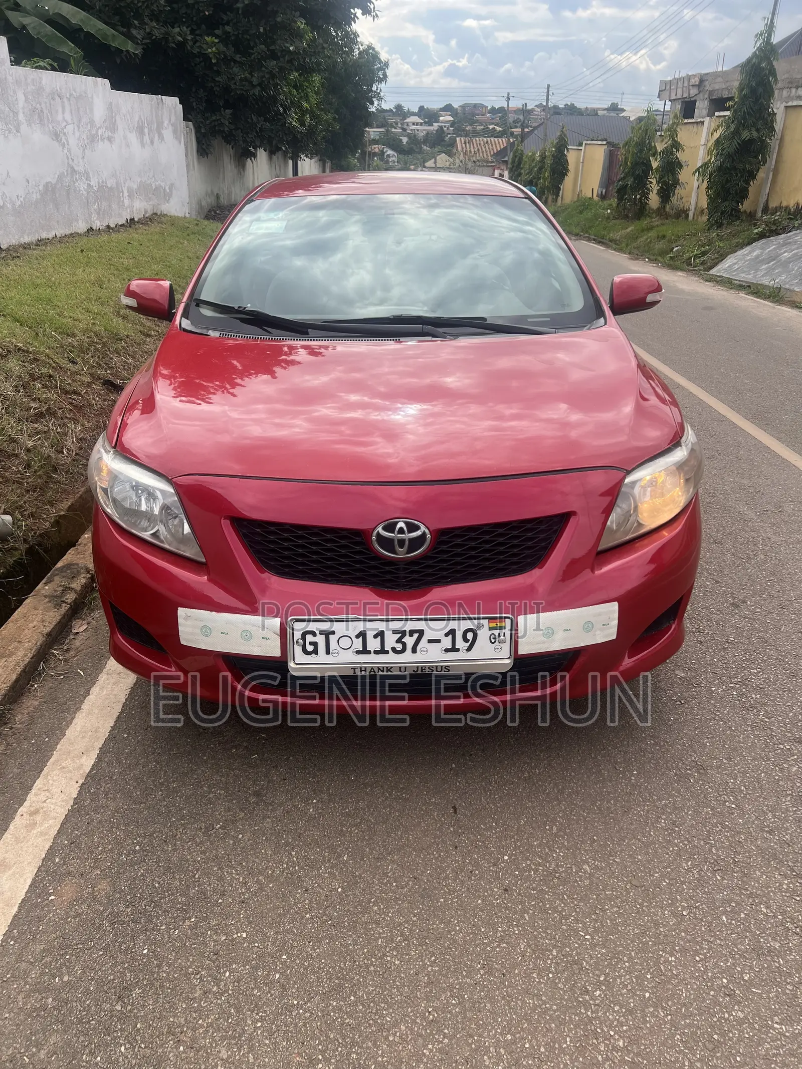 Toyota Corolla 2009 Red