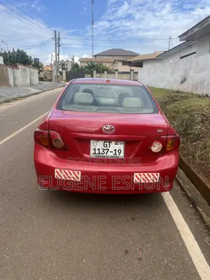 Toyota Corolla 2009 Red