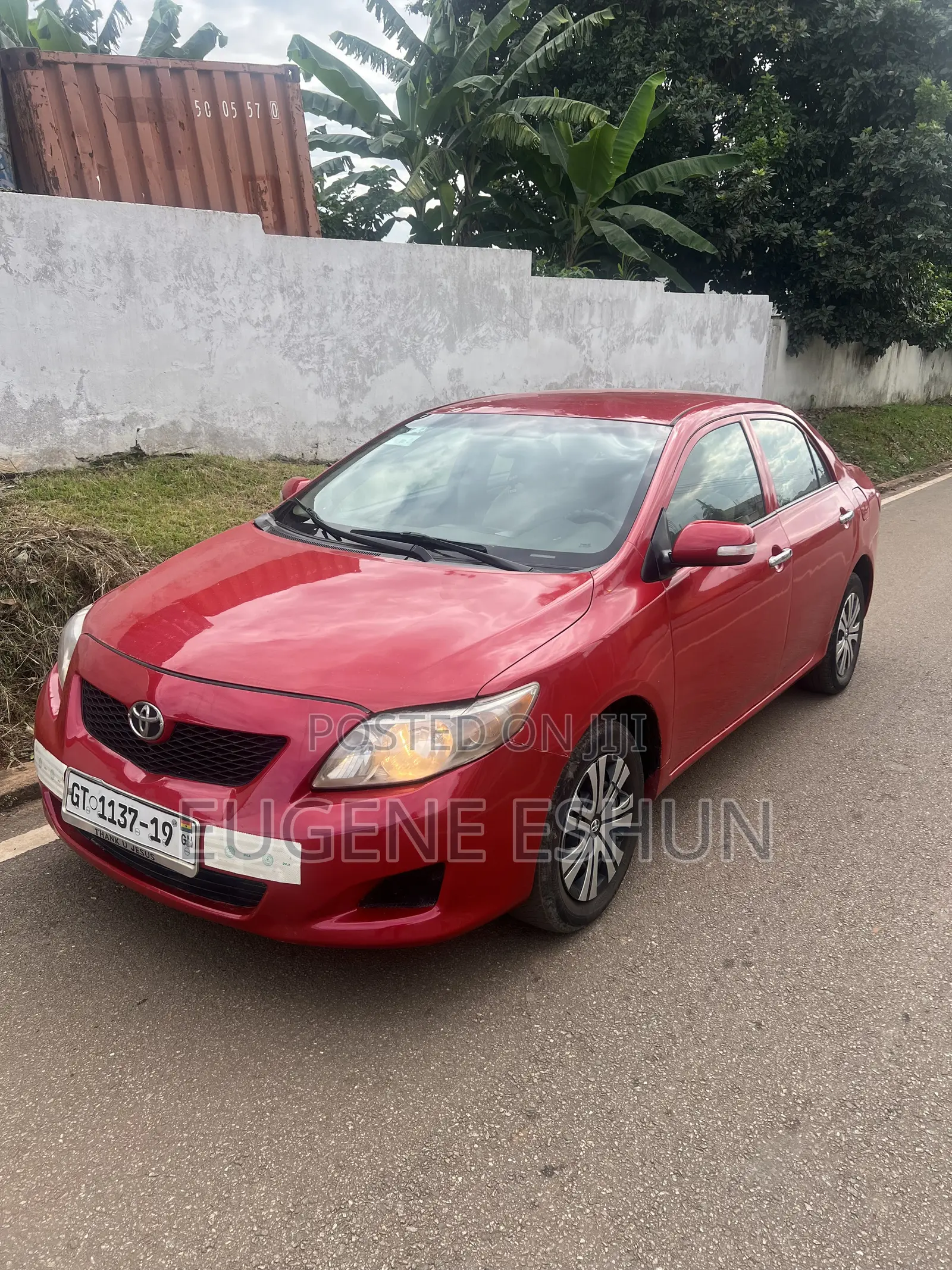Toyota Corolla 2009 Red