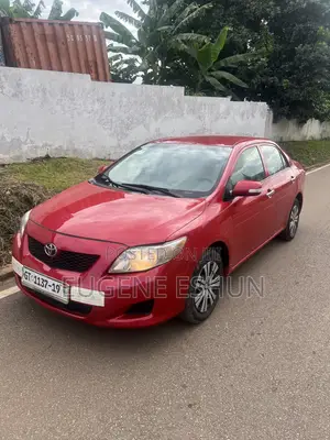 Toyota Corolla 2009 Red