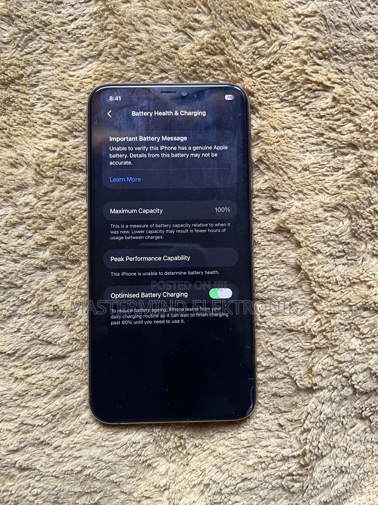 Apple iPhone 11 Pro Max 64 GB Gold