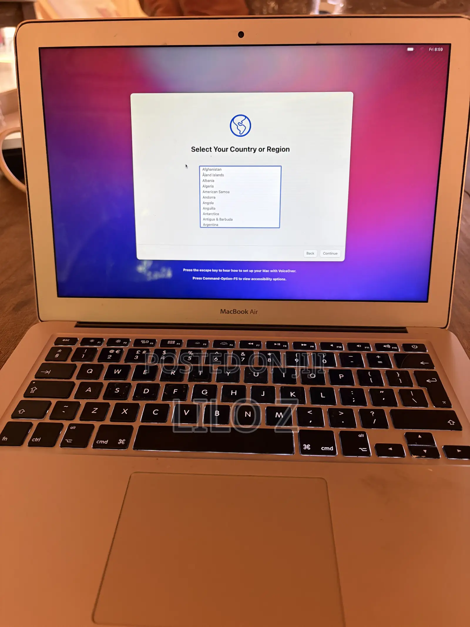 Laptop Apple MacBook Air 2015 4GB Intel Core i5 SSD 128GB