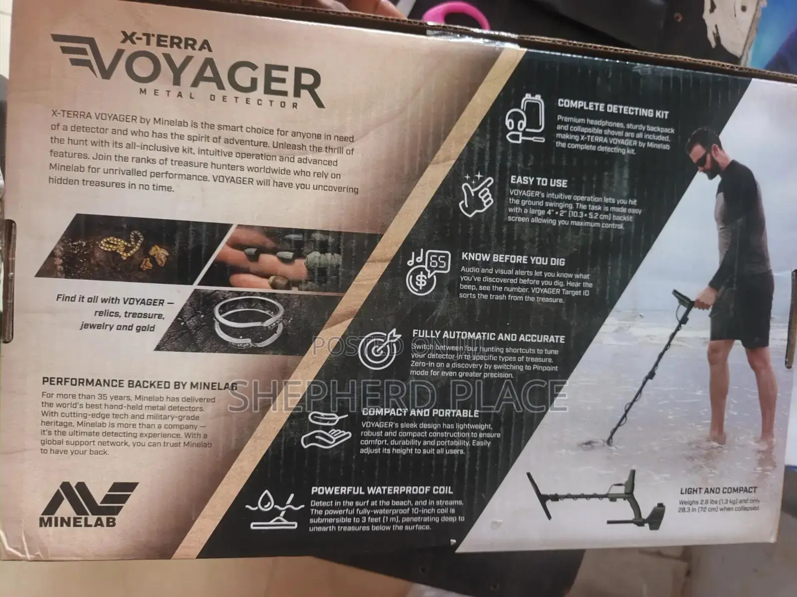 MINELAB X-Terra Voyager All-Terrain Professional Pinpointing