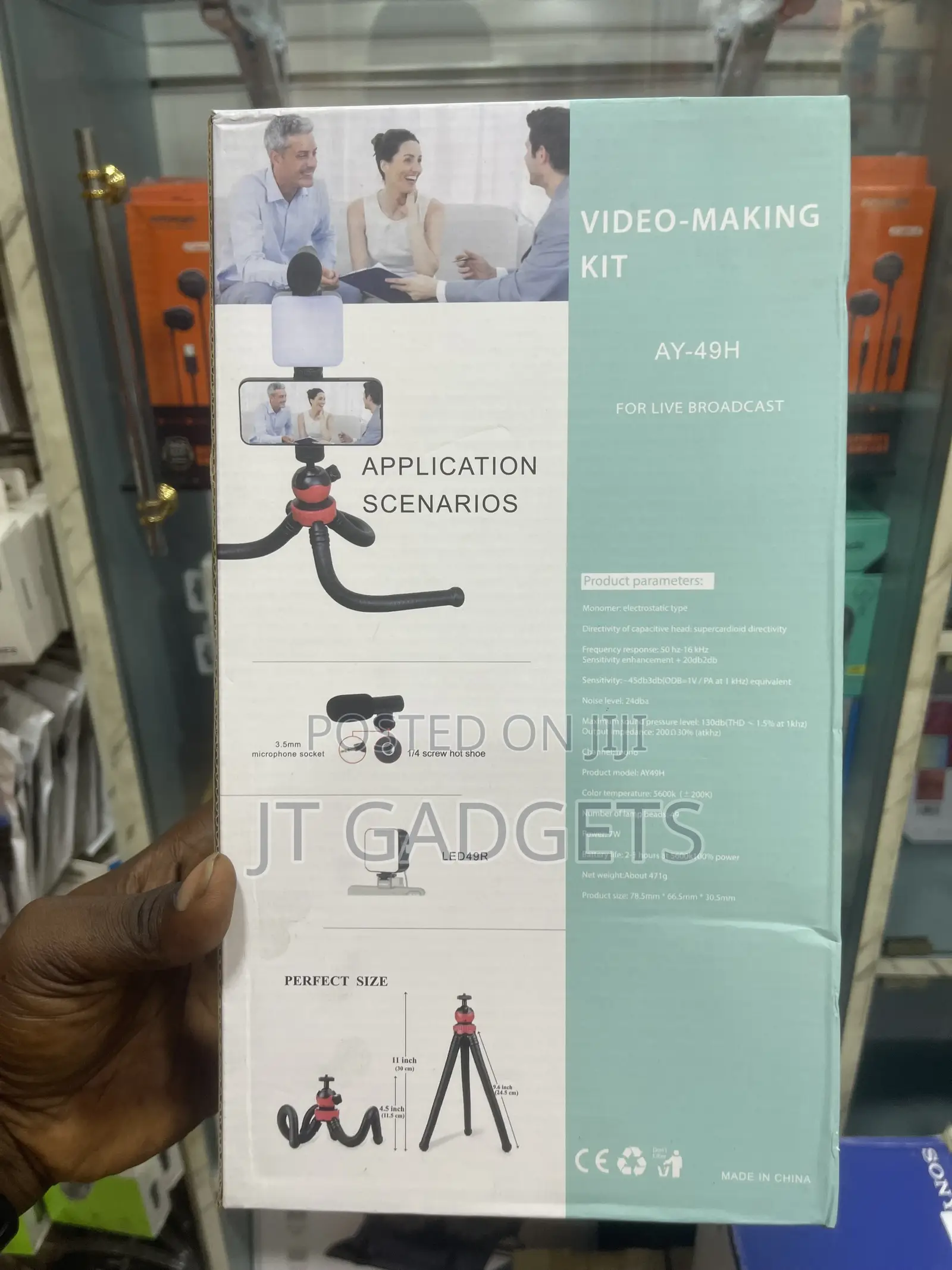 Video-Making Kit for Live Broadcast (AY-49H) Everything You Need
