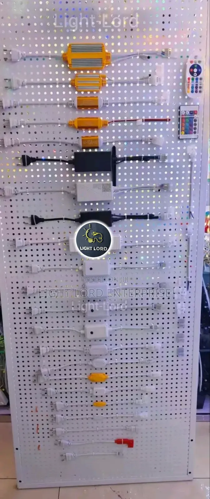 Manual and Remote Controls Led Connectors