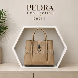 Pedra D36011 Luxury Khaki Ladies Handbag – Elegant Tote