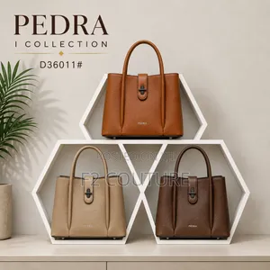 Pedra D36011 Luxury Khaki Ladies Handbag – Elegant Tote