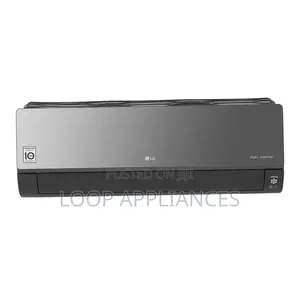New 2.0HP LG Artcool Inverter S4-Q18klrte Air Conditioner - Black