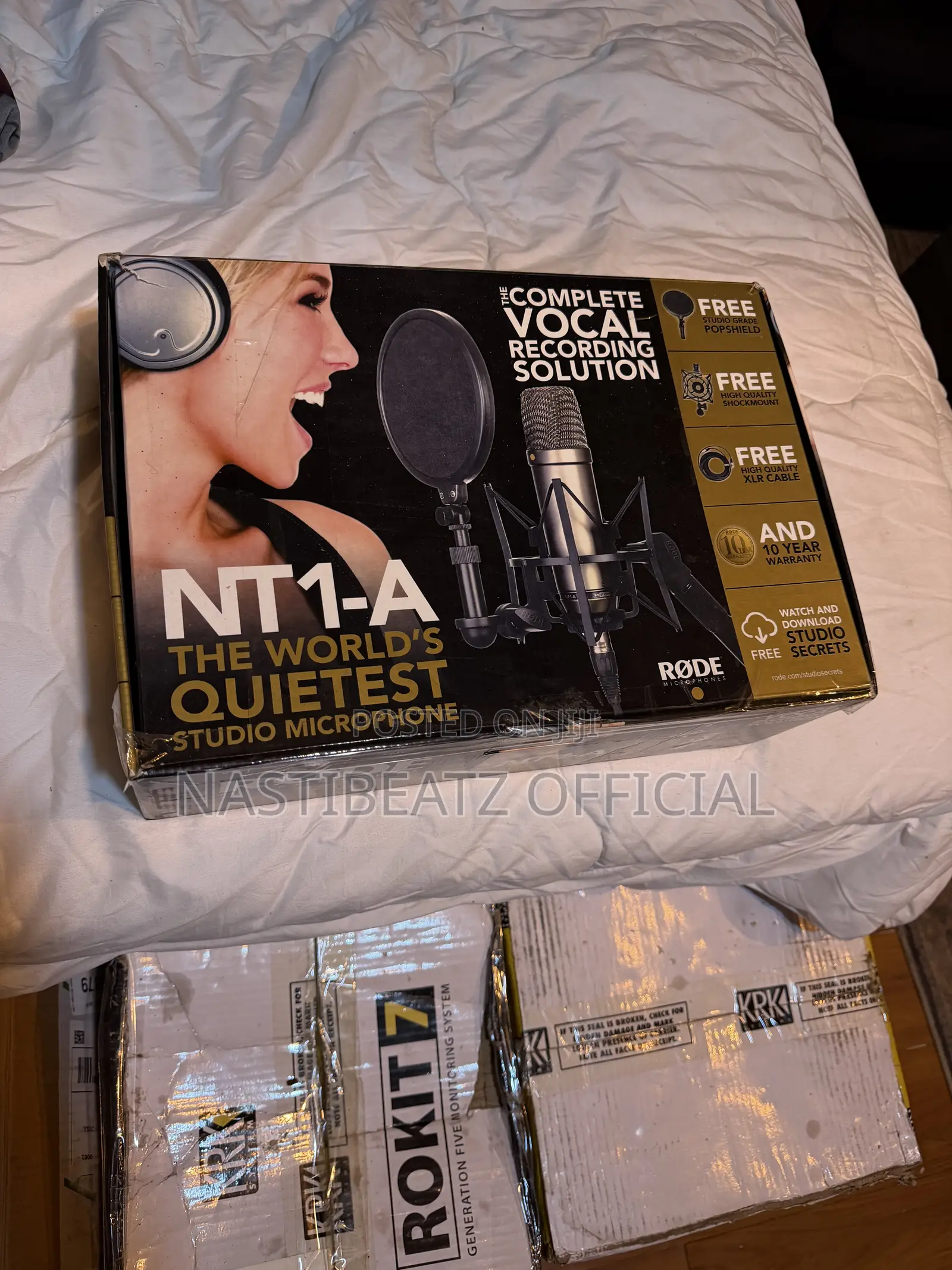KRK ROKIT 7 Gen 5 / RODE NT1A