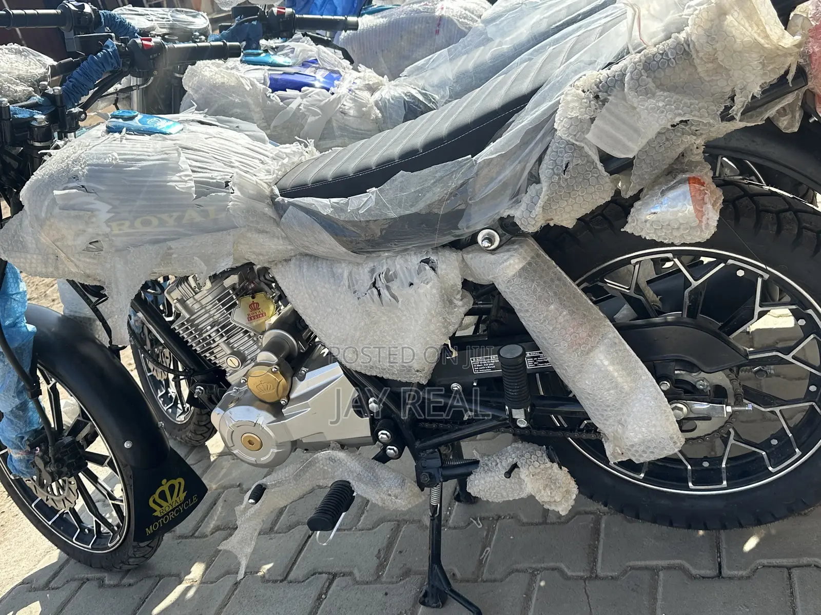 New Royal Motorcycle 2025 Blue