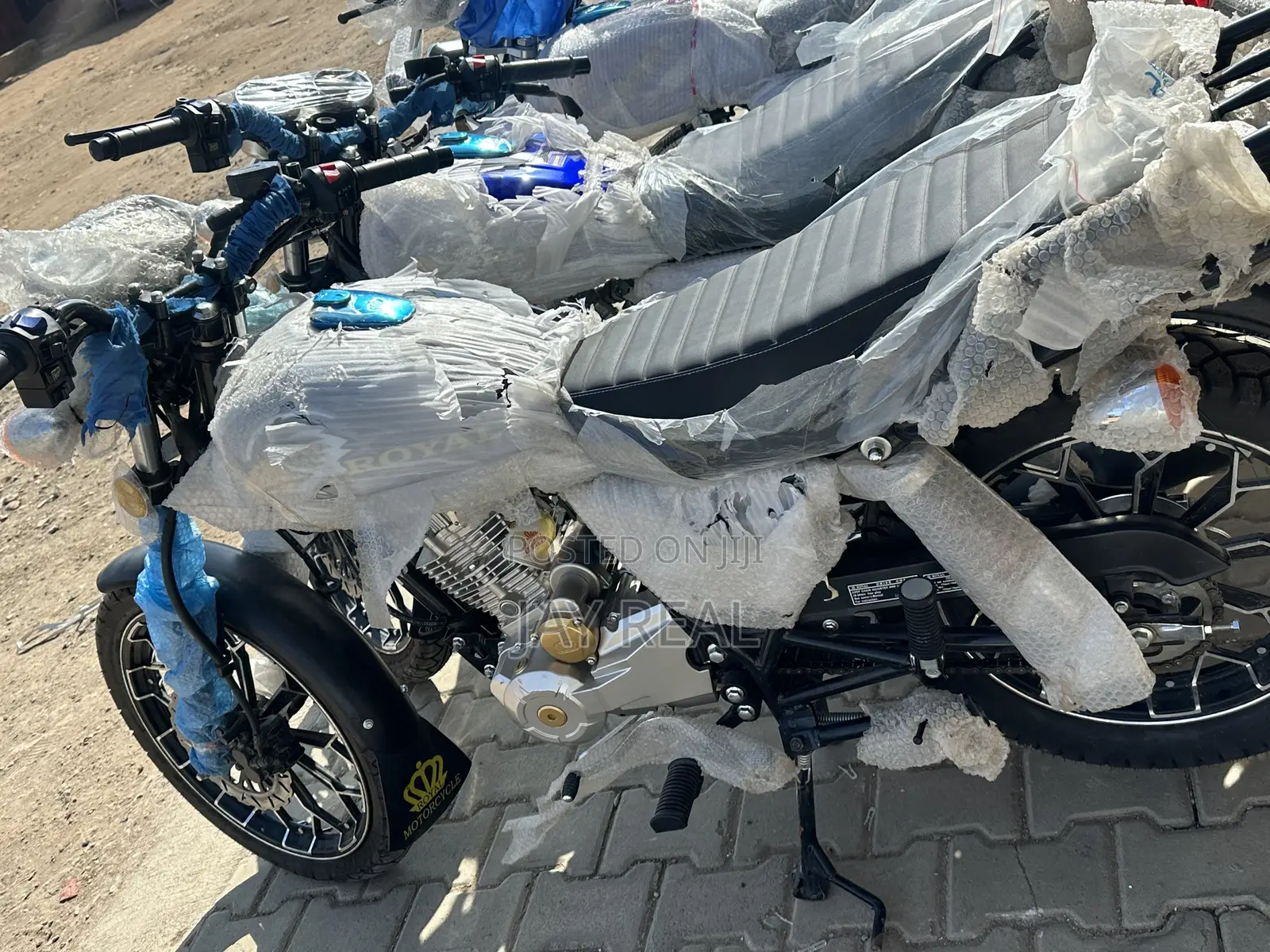 New Royal Motorcycle 2025 Blue