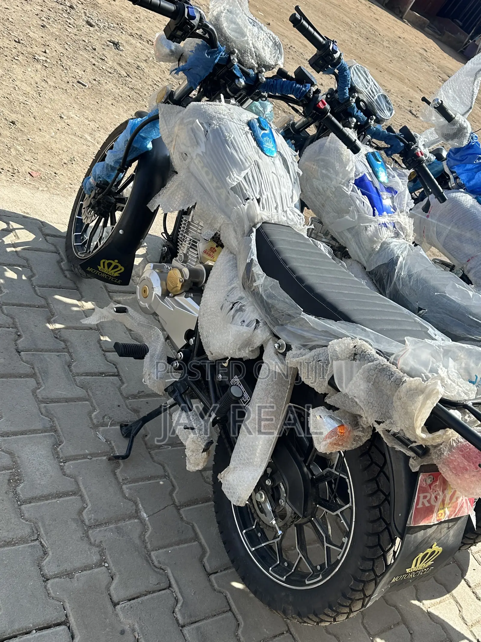 New Royal Motorcycle 2025 Blue