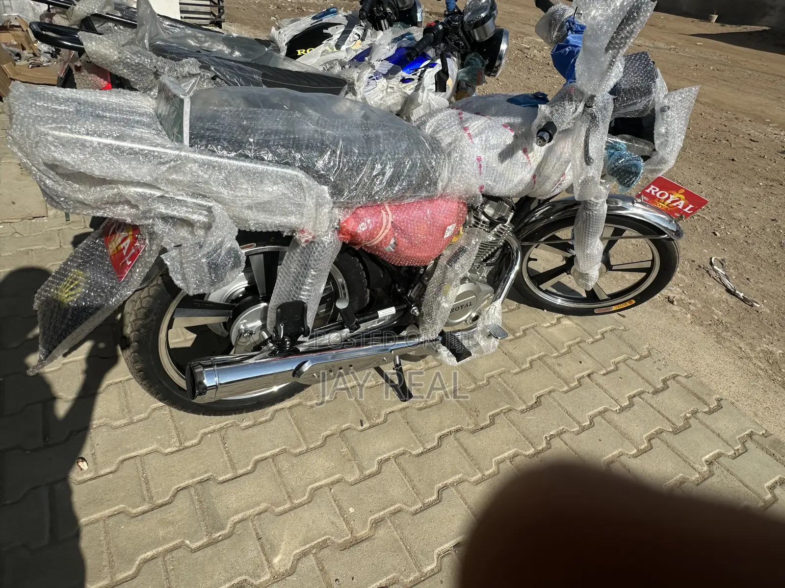 New Royal Motorcycle 2025 Blue