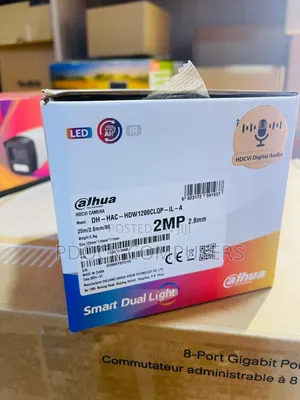 Dahua Analog Smart Dual Light With Audio 2mp(DH-Hac-Hdw1200clqp-Il-A)