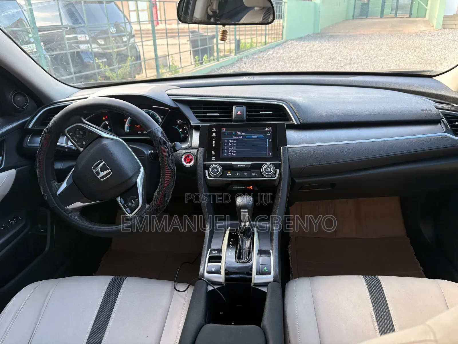 Honda Civic Sport Touring 4dr Hatchback (1.5L 4cyl) 2017 Black