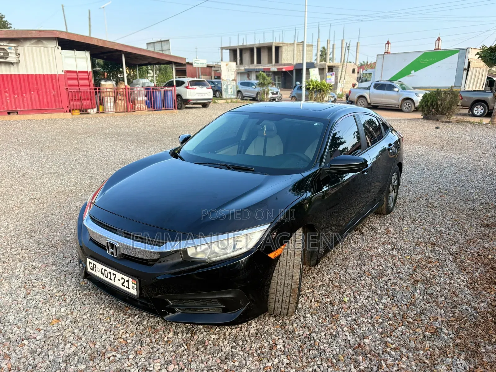 Honda Civic Sport Touring 4dr Hatchback (1.5L 4cyl) 2017 Black