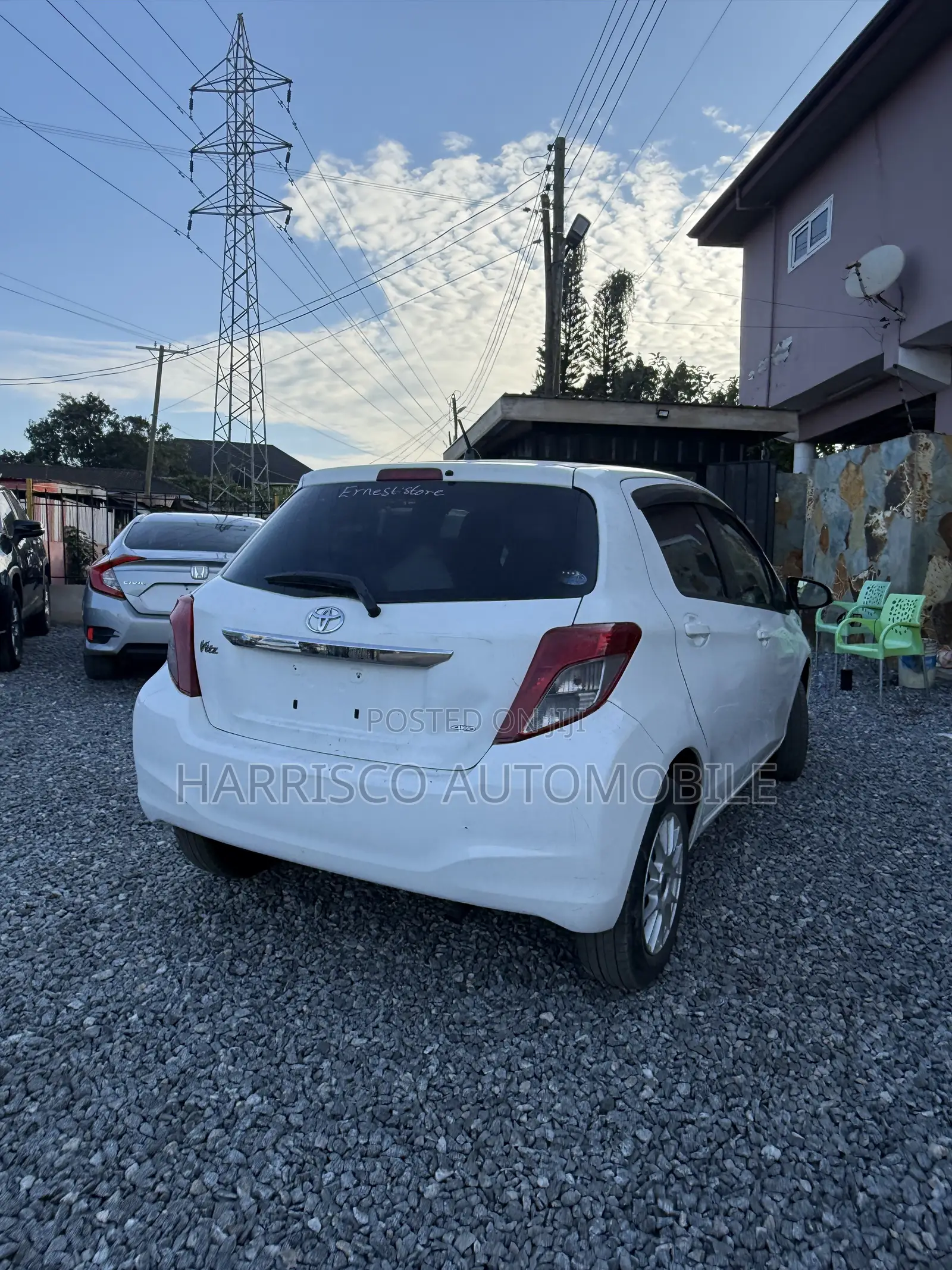 Toyota Vitz 1.5 FWD 3dr 2013 White