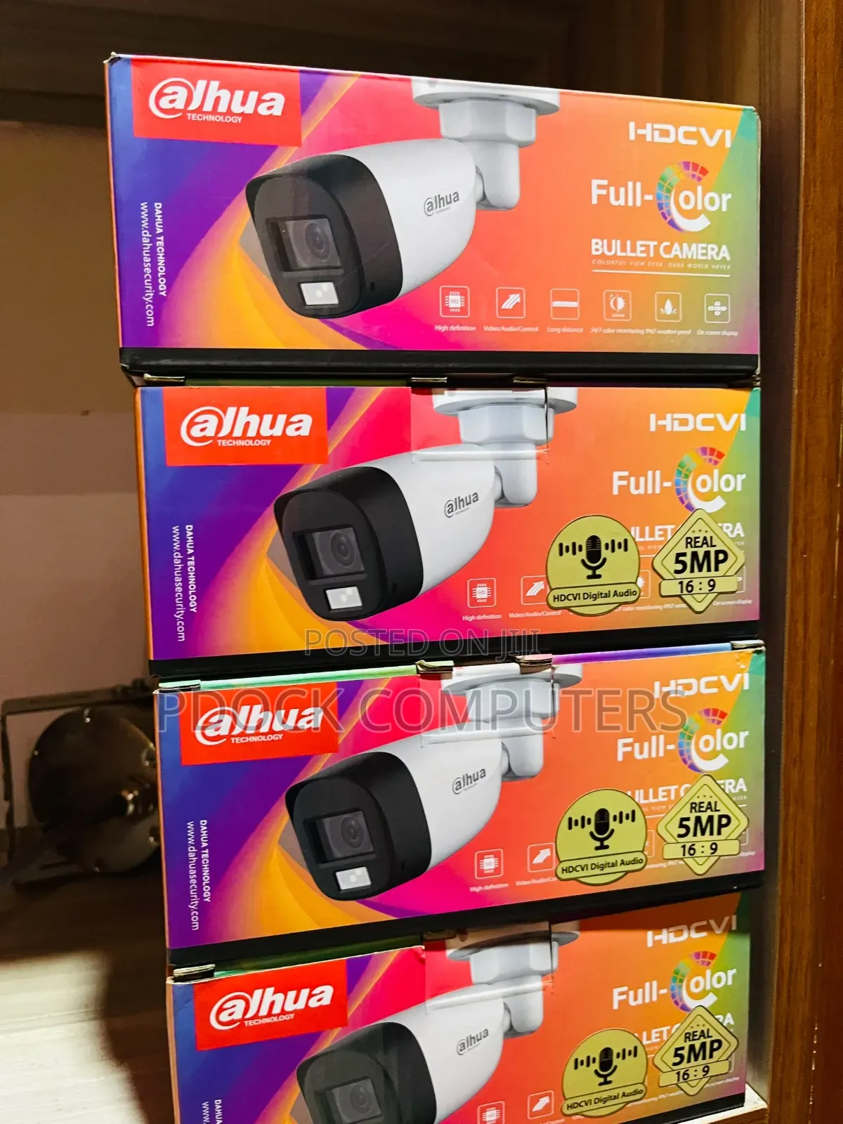 Dahua 5mp Dome Color With Mic Camera Dh-Hac-Hdw1509clqp-a-Led