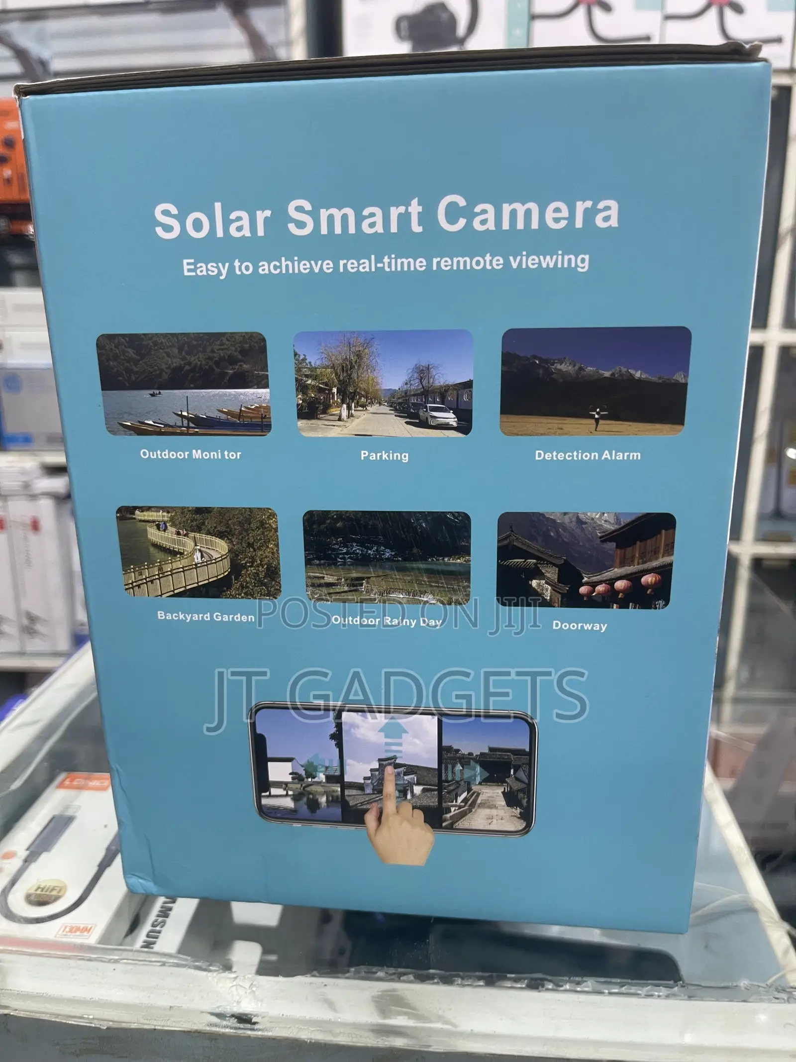 AOV Multi-Lens PTZ Solar Outdoor Camera