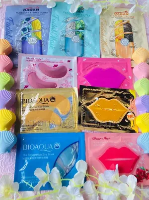 3 Facial Sheet Masks, 2 Under-Eye Patches, and 2 Lip Masks
