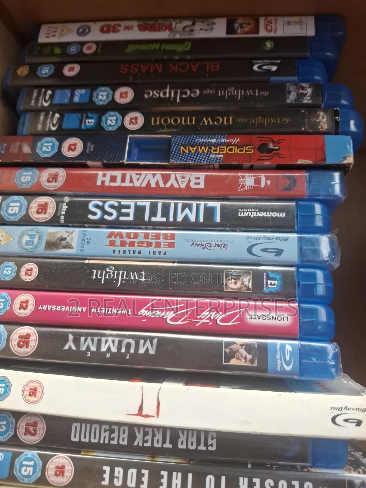 Original Blu-Ray Movie Discs (UK Imports - Various Titles)
