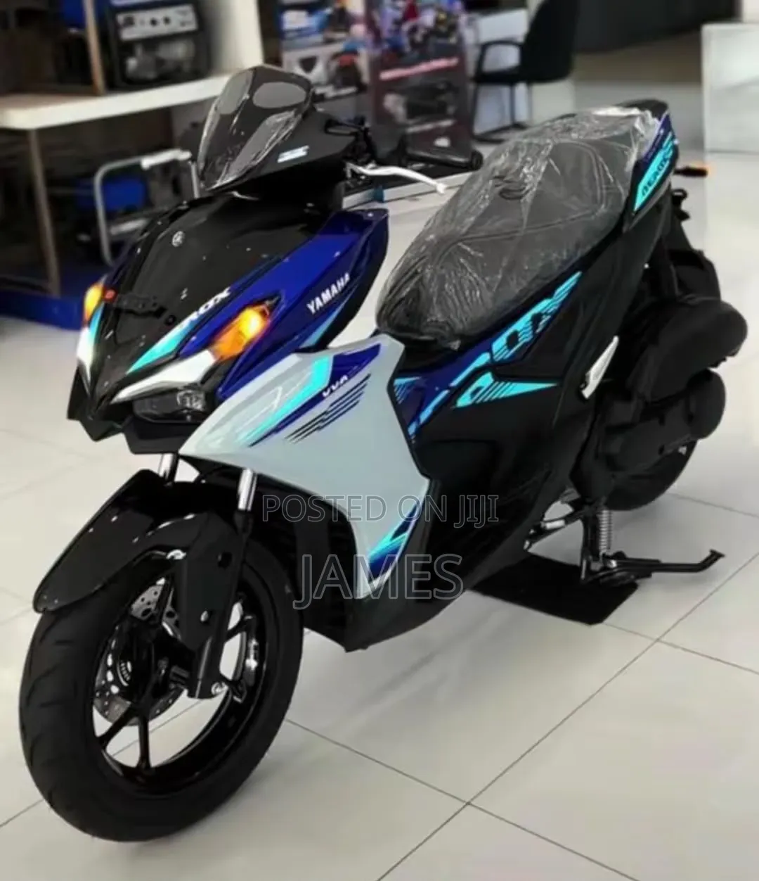 New Yamaha Aerox 2026 Brown