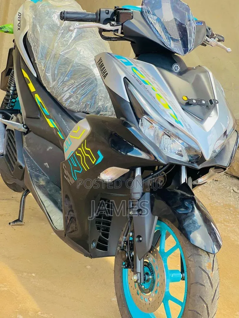 New Yamaha Aerox 2026 Brown